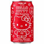 [EAN:4779055882225] Hello Kitty Japanese Ramune Sparkling Water – Strawberry Daifuku Flavour, 330 ml