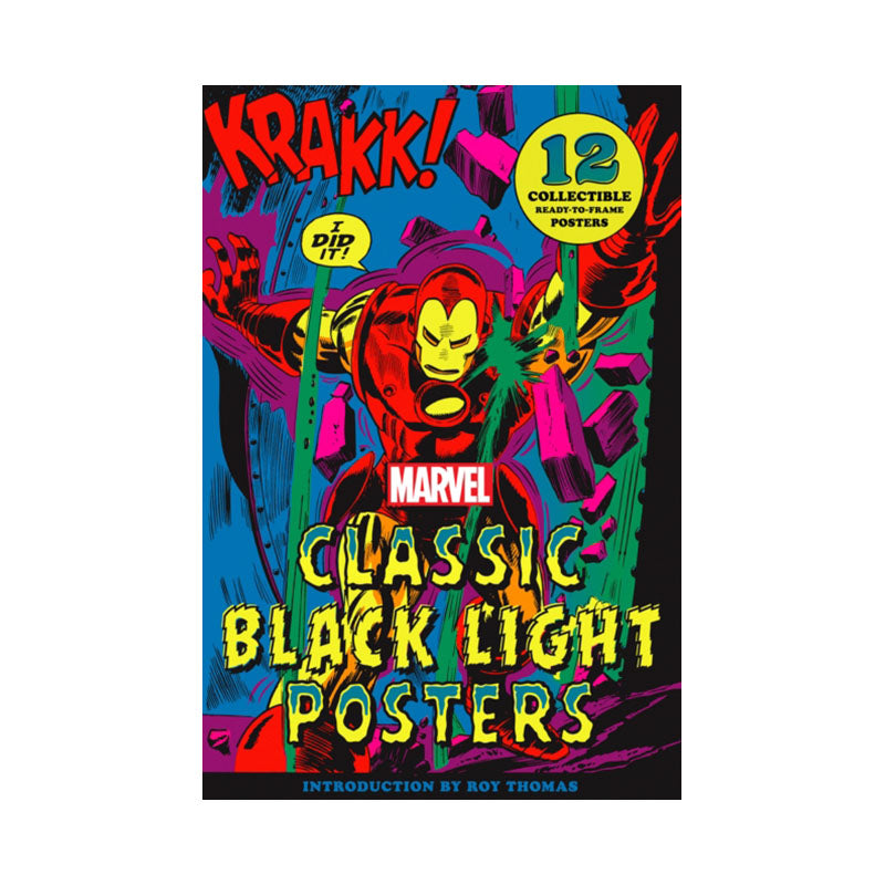 Marvel Classic Black Light Collectible Poster Portfolio