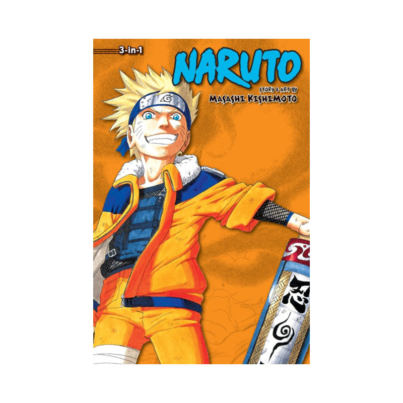 Naruto (3-in-1 Edition), Vol. 4