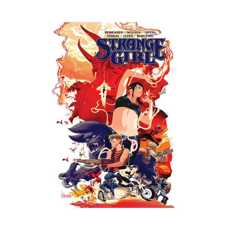 Strange Girl Deluxe Hardcover