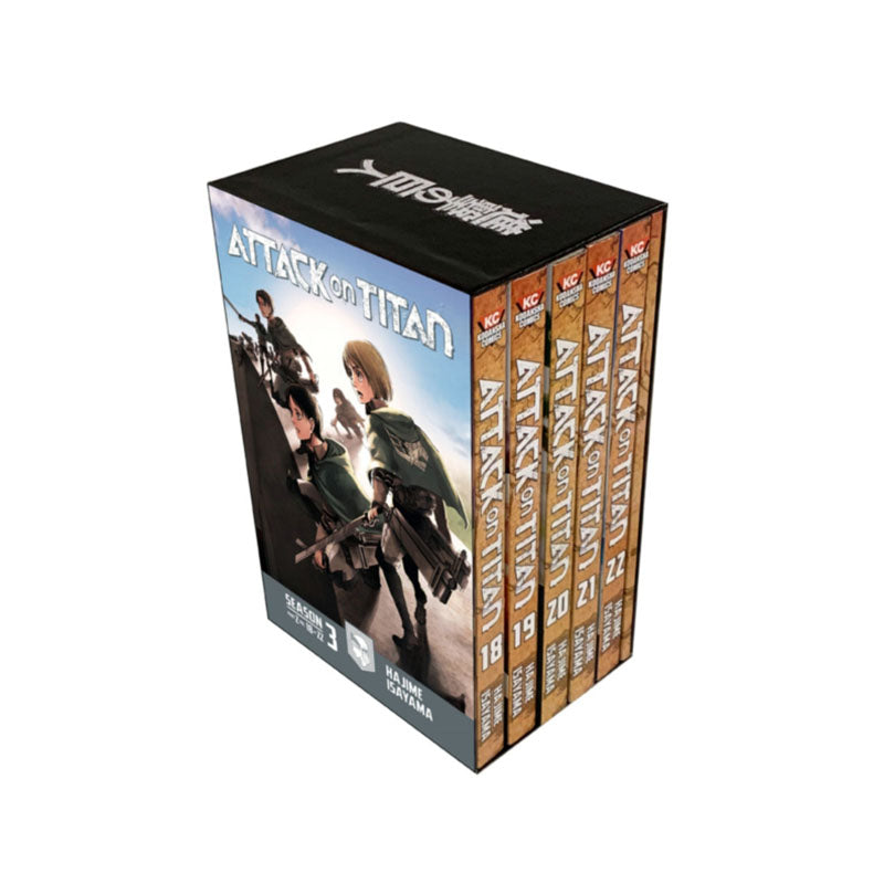 Attack On Titan Season 3 Part 2 Manga Box Set