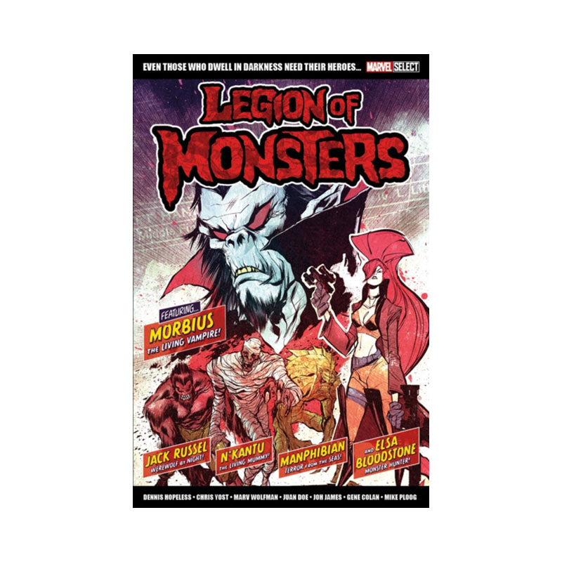 Marvel select: Legion of Monsters