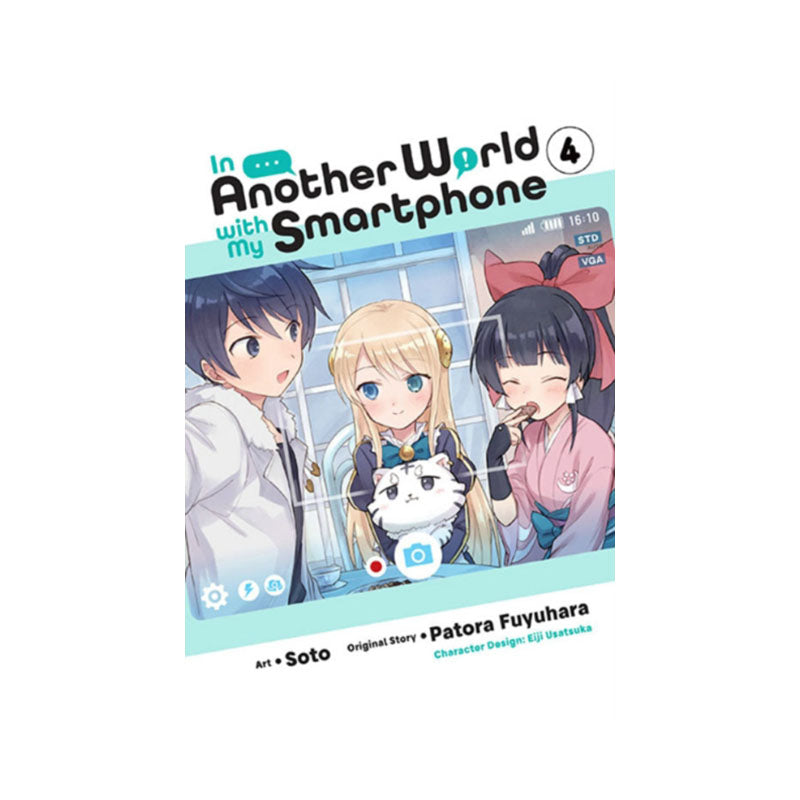 In Another World with My Smartphone, Vol. 4 (manga)
