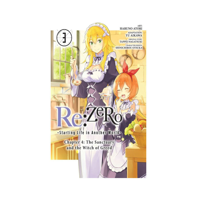 Re:ZERO -Starting Life in Another World-, Chapter 4: The Sanctuary and the Witch of Greed, Vol. 3 (manga)
