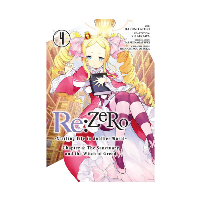 Re:ZERO -Starting Life in Another World-, Chapter 4: The Sanctuary and the Witch of Greed, Vol. 4 (manga)