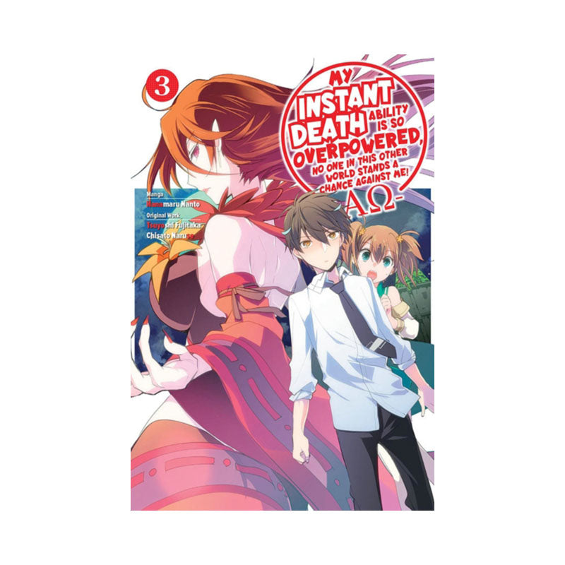 My Instant Death Ability Is So Overpowered, No One in This Other World Stands a Chance Against Me! —AO—, Vol. 3 (manga)