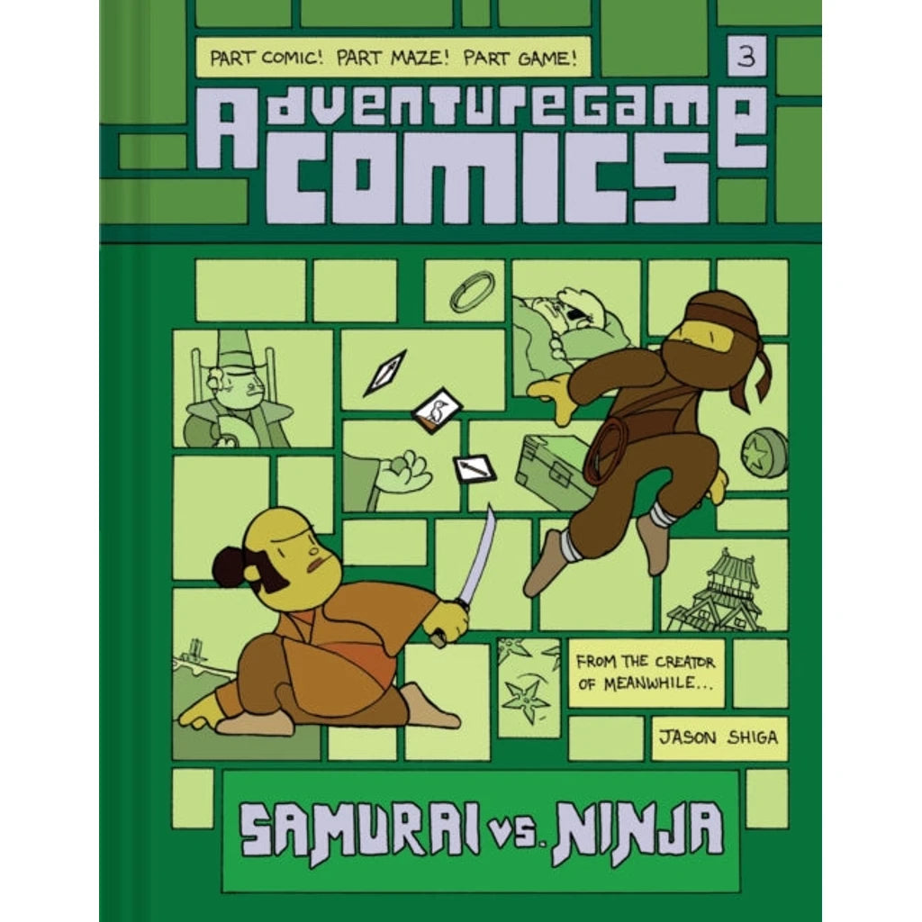 Adventuregame Comics: Samurai vs. Ninja (Book 3)