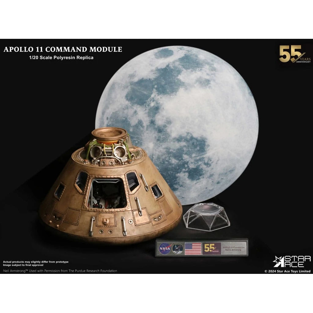 Apollo 11 Replica 1/20 Command Module (DX) 20 cm