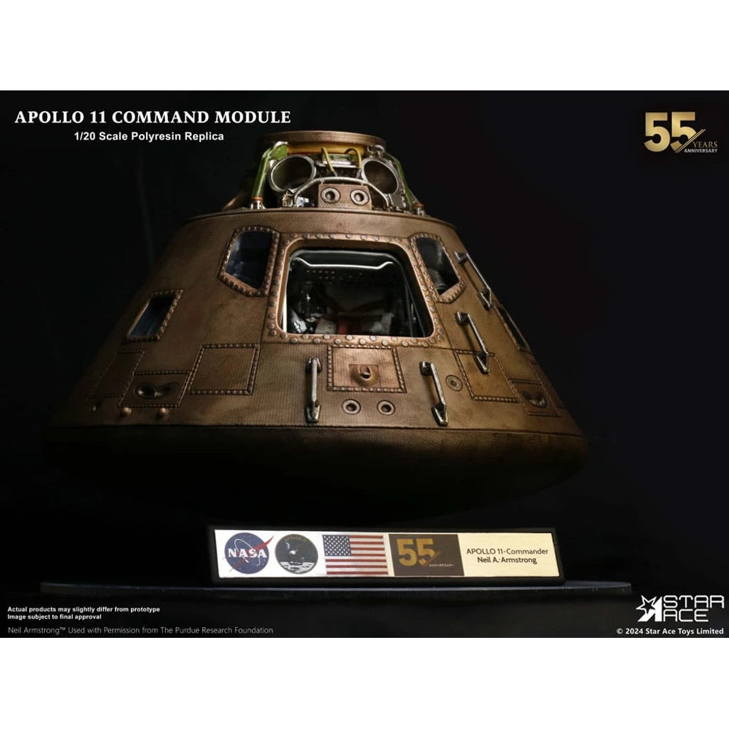 Apollo 11 Replica 1/20 Command Module (DX) 20 cm