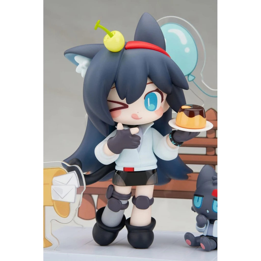 Arknights PVC Statue Dessert Time Series Q-Figure Blaze 11 cm