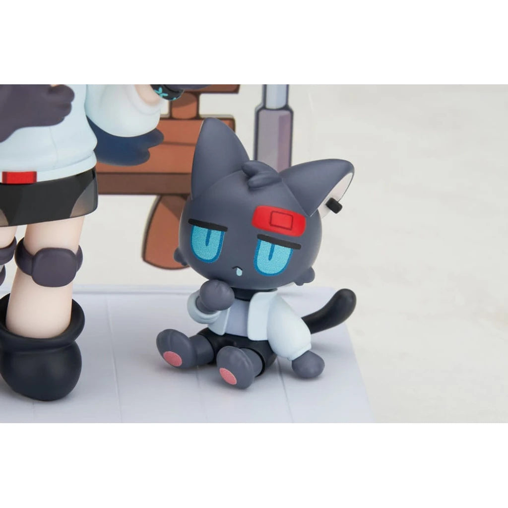 Arknights PVC Statue Dessert Time Series Q-Figure Blaze 11 cm