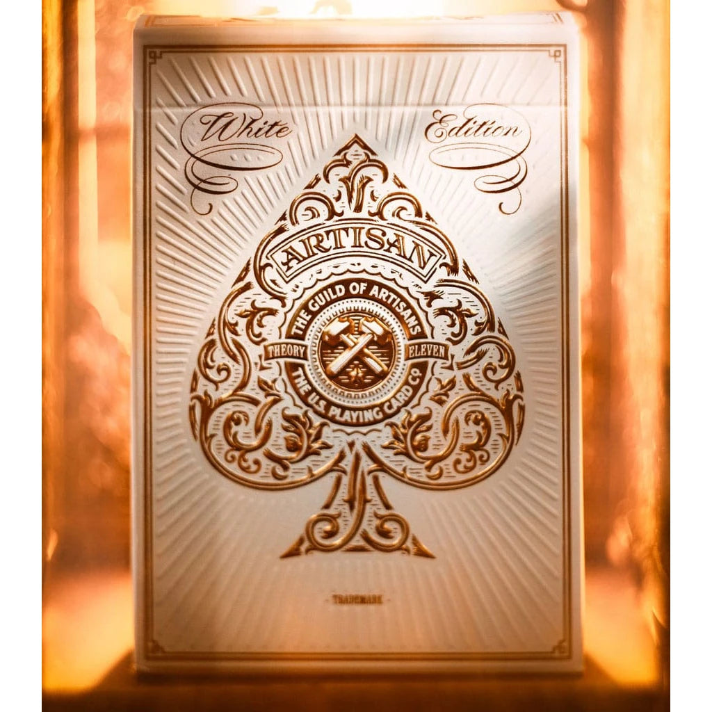 Artisan Playing Cards White