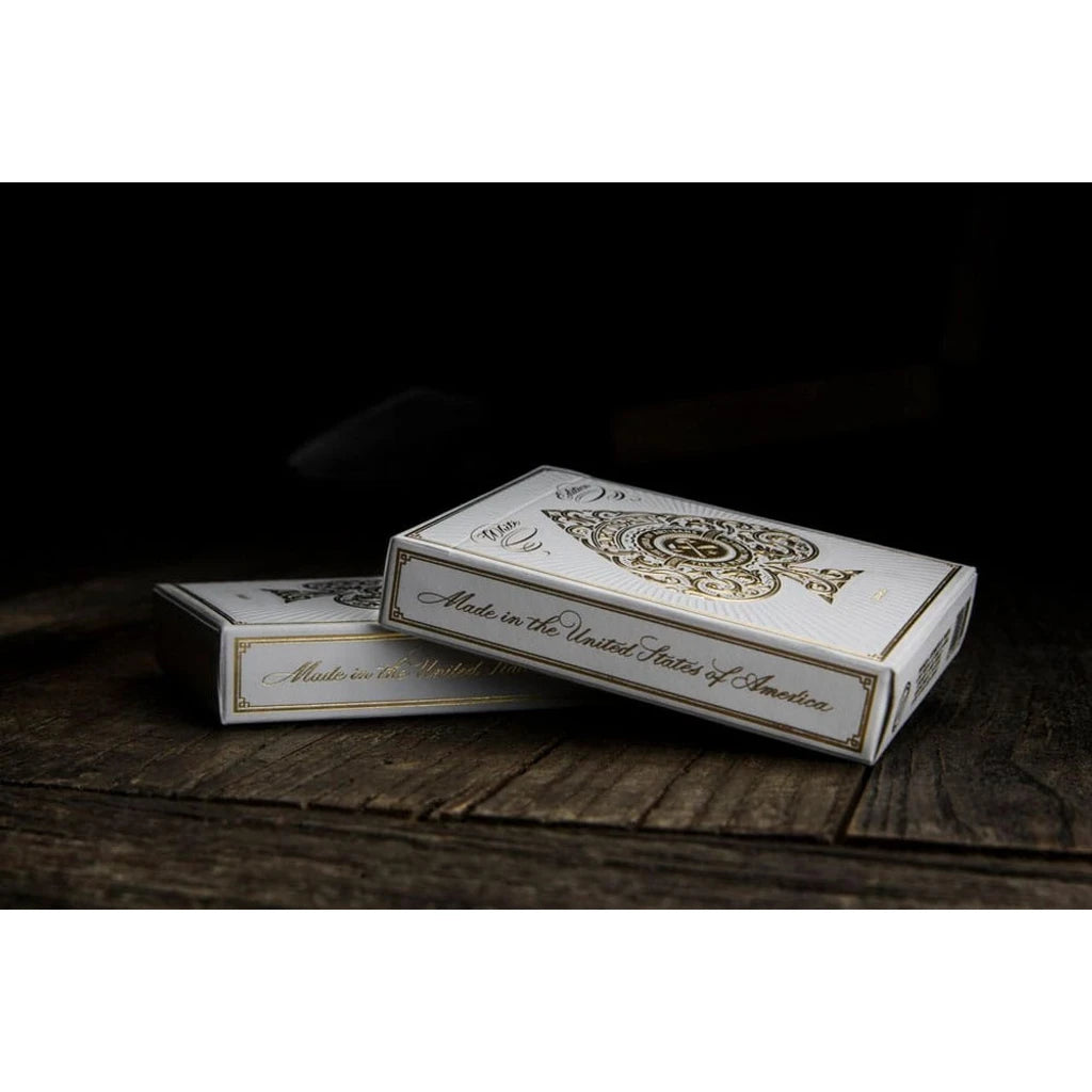 Artisan Playing Cards White