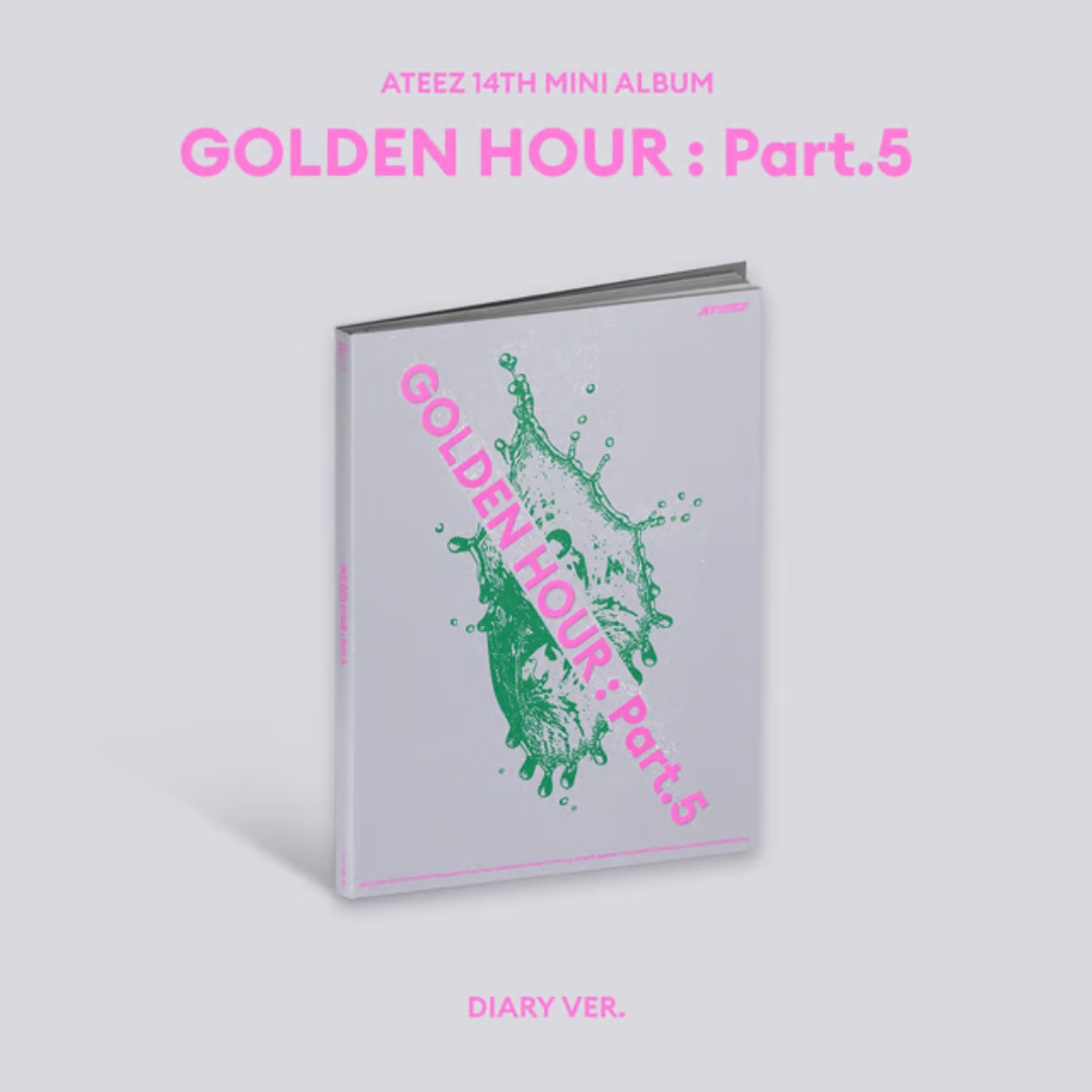[EAN:8803581204315][IMG:1] ATEEZ - GOLDEN HOUR : Part.5 | 14th Mini Album | 2026 CD - Random Ver.