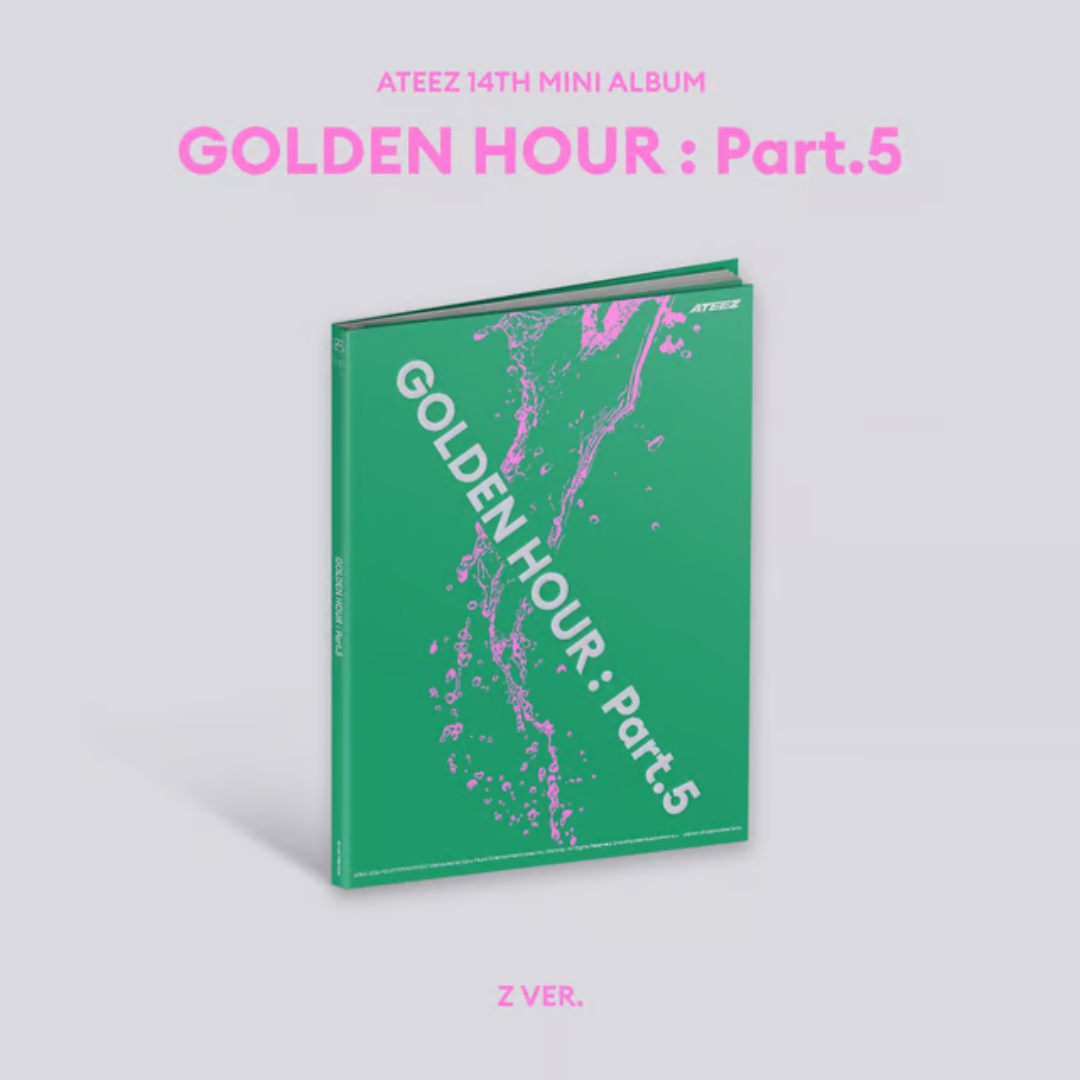 [EAN:8803581204315][IMG:2] ATEEZ - GOLDEN HOUR : Part.5 | 14th Mini Album | 2026 CD - Random Ver.