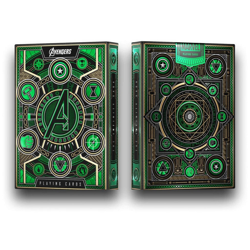 Avengers - The Infinity Saga Playing Cards Green Version