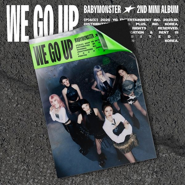 [EAN:8800331139361][IMG:1] BABYMONSTER - WE GO UP | 2nd MINI ALBUM | UP Ver. | 2025 CD