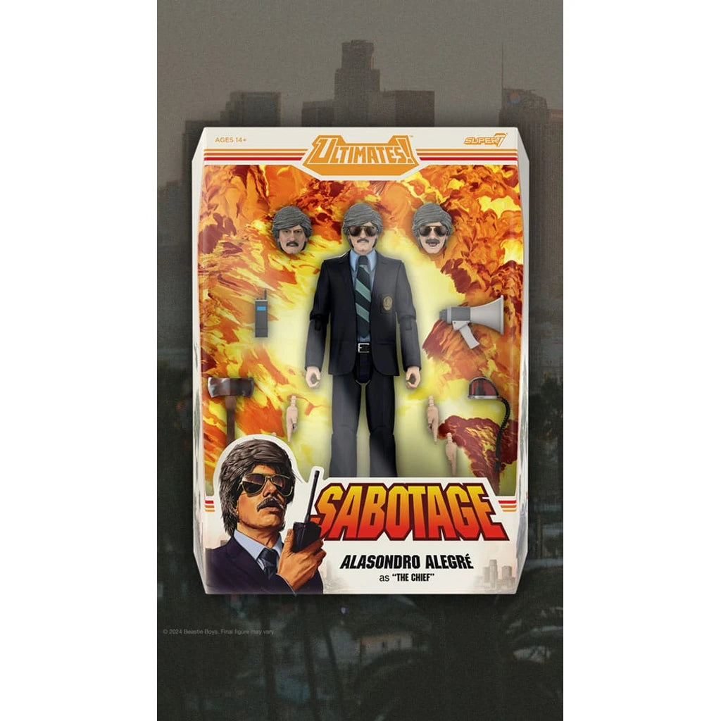 Beastie Boys Ultimates Action Figure Wave 1 Alasondro Alegre as  "The Chief" 18 cm