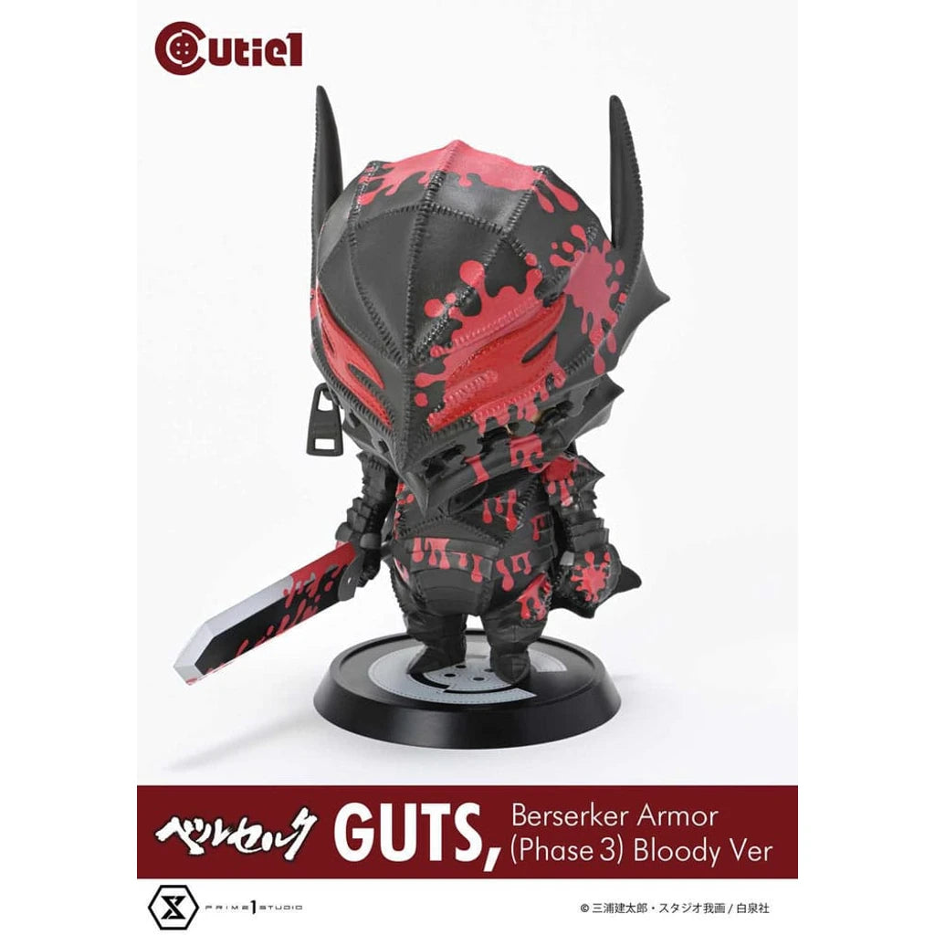 Berserk Cutie1 PVC Figure Guts Berserker Armor (Phase 3) Bloody Ver. 12 cm