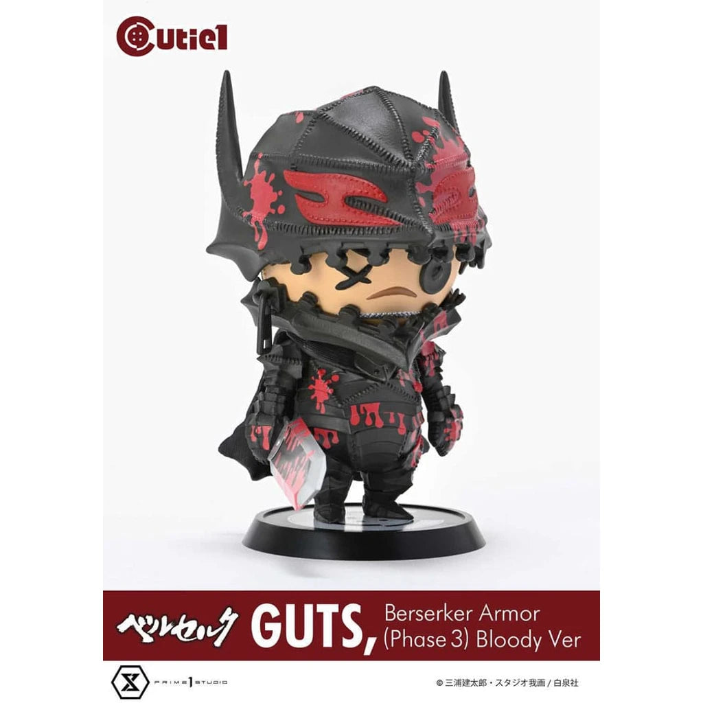 Berserk Cutie1 PVC Figure Guts Berserker Armor (Phase 3) Bloody Ver. 12 cm