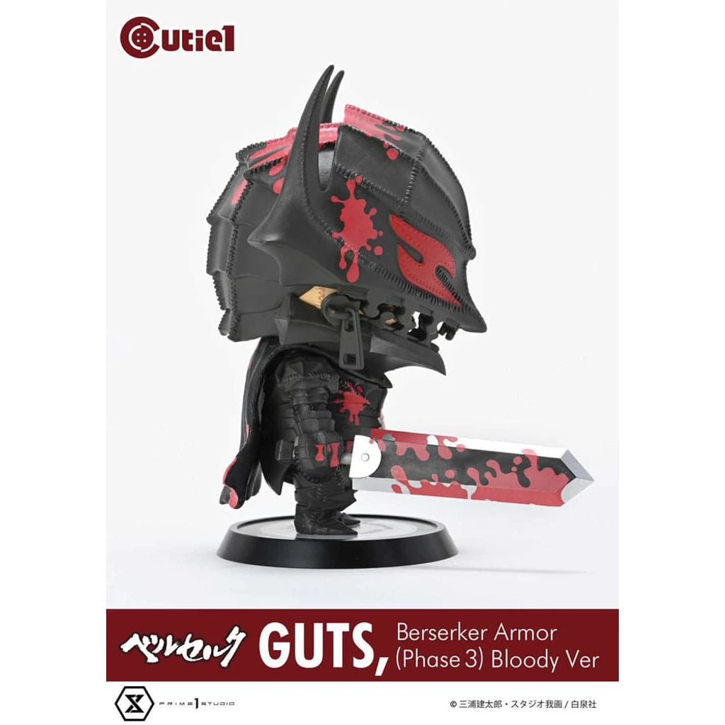 Berserk Cutie1 PVC Figure Guts Berserker Armor (Phase 3) Bloody Ver. 12 cm