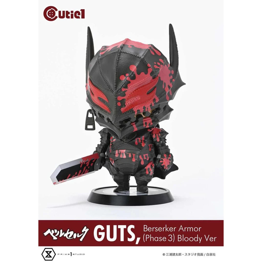 Berserk Cutie1 PVC Figure Guts Berserker Armor (Phase 3) Bloody Ver. 12 cm