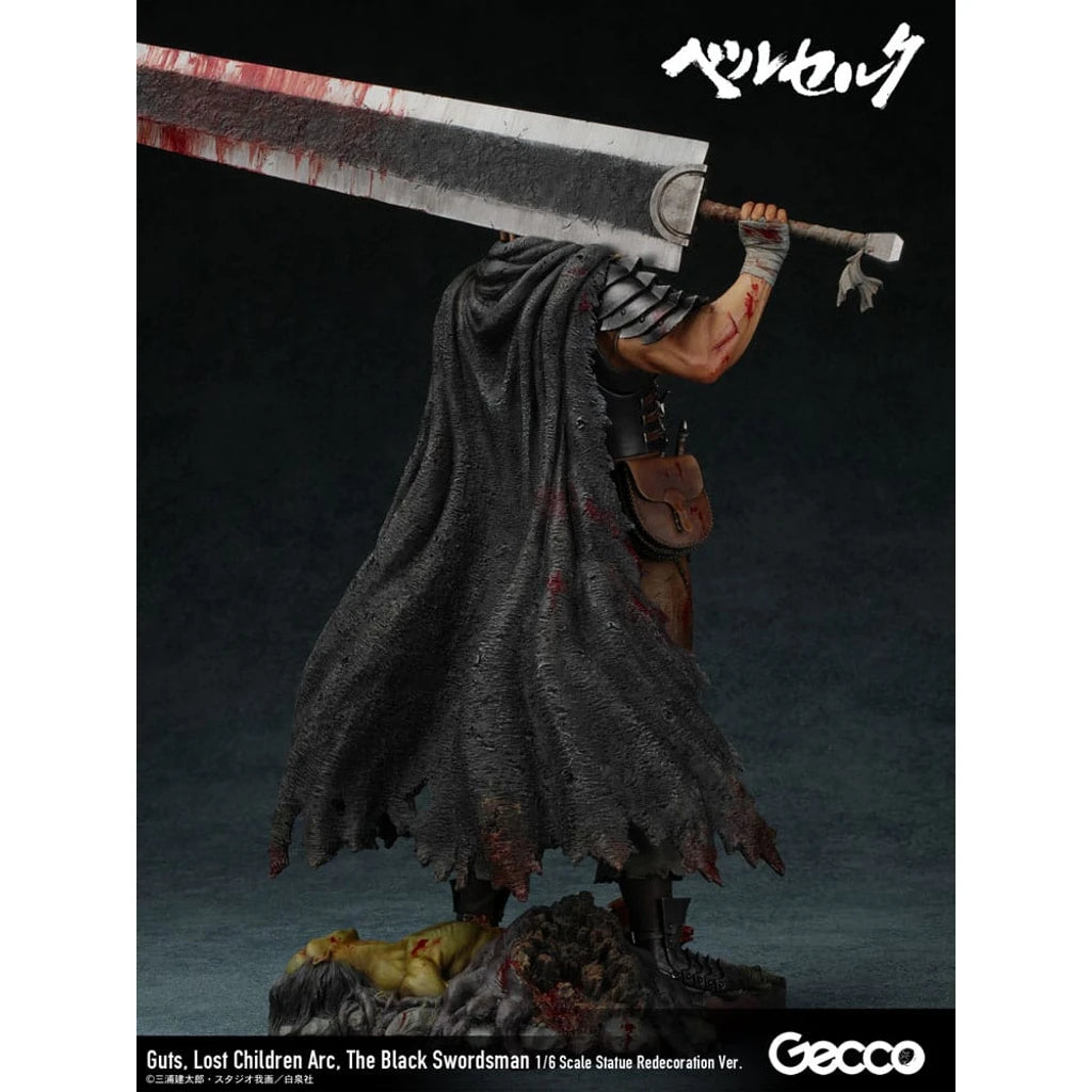 Berserk Statue 1/6 Guts Lost Children Arc The Black Swordsman Redecoration Ver. 38 cm