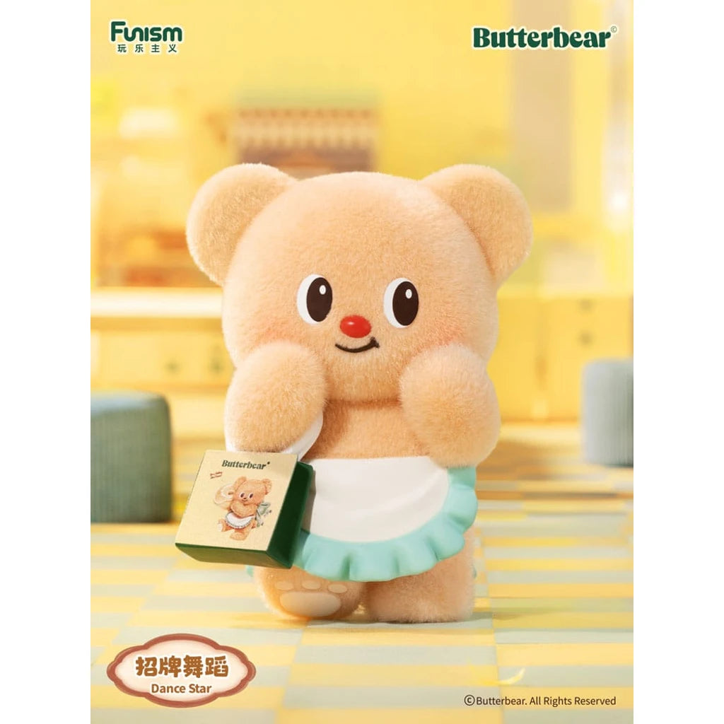 Butterbear Operating Day Series Mini Figures 9 cm Display (8)