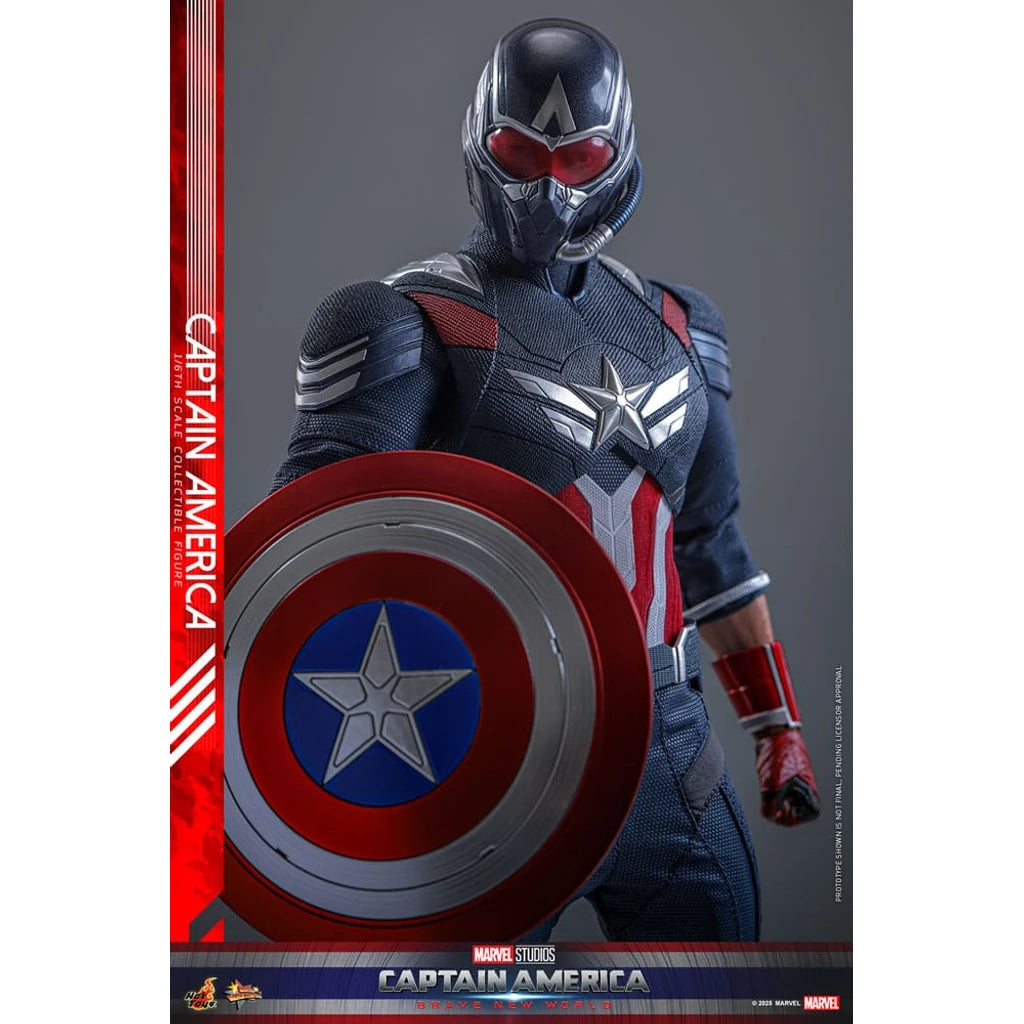 Captain America: Brave New World Movie Masterpiece Action Figure 1/6 Captain America 30 cm