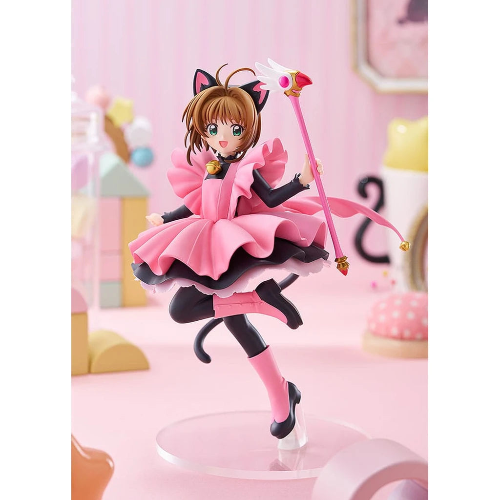 Cardcaptor Sakura Pop Up Parade PVC Statue Sakura Kinomoto: Black Cat Costume Ver. L Size 22 cm