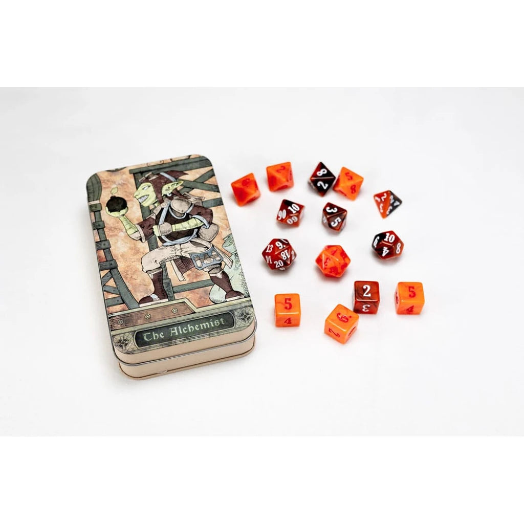 Character Class Classic RPG Dice Set Alchemist (14)
