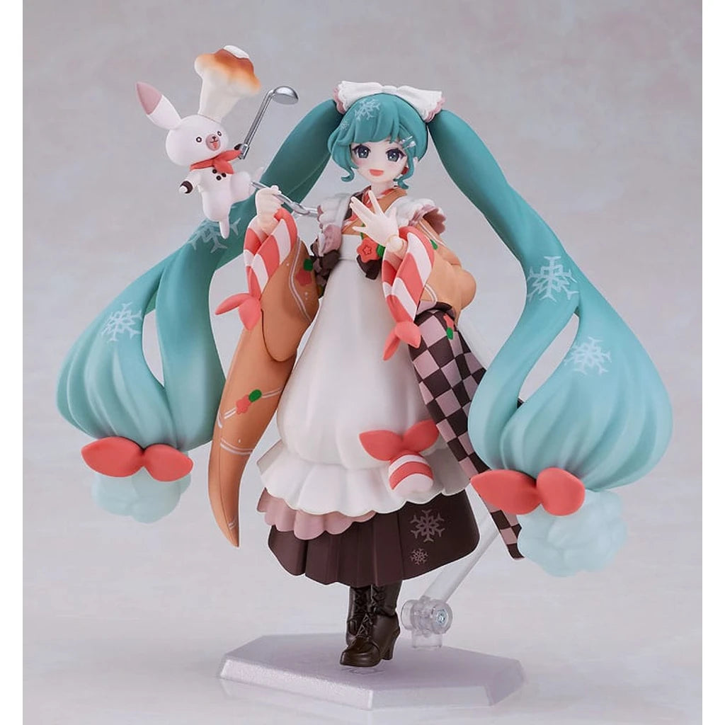 Character Vocal Series 01: Hatsune Miku Figma Action Figure Snow Miku: Winter Delicacy Ver. 14 cm