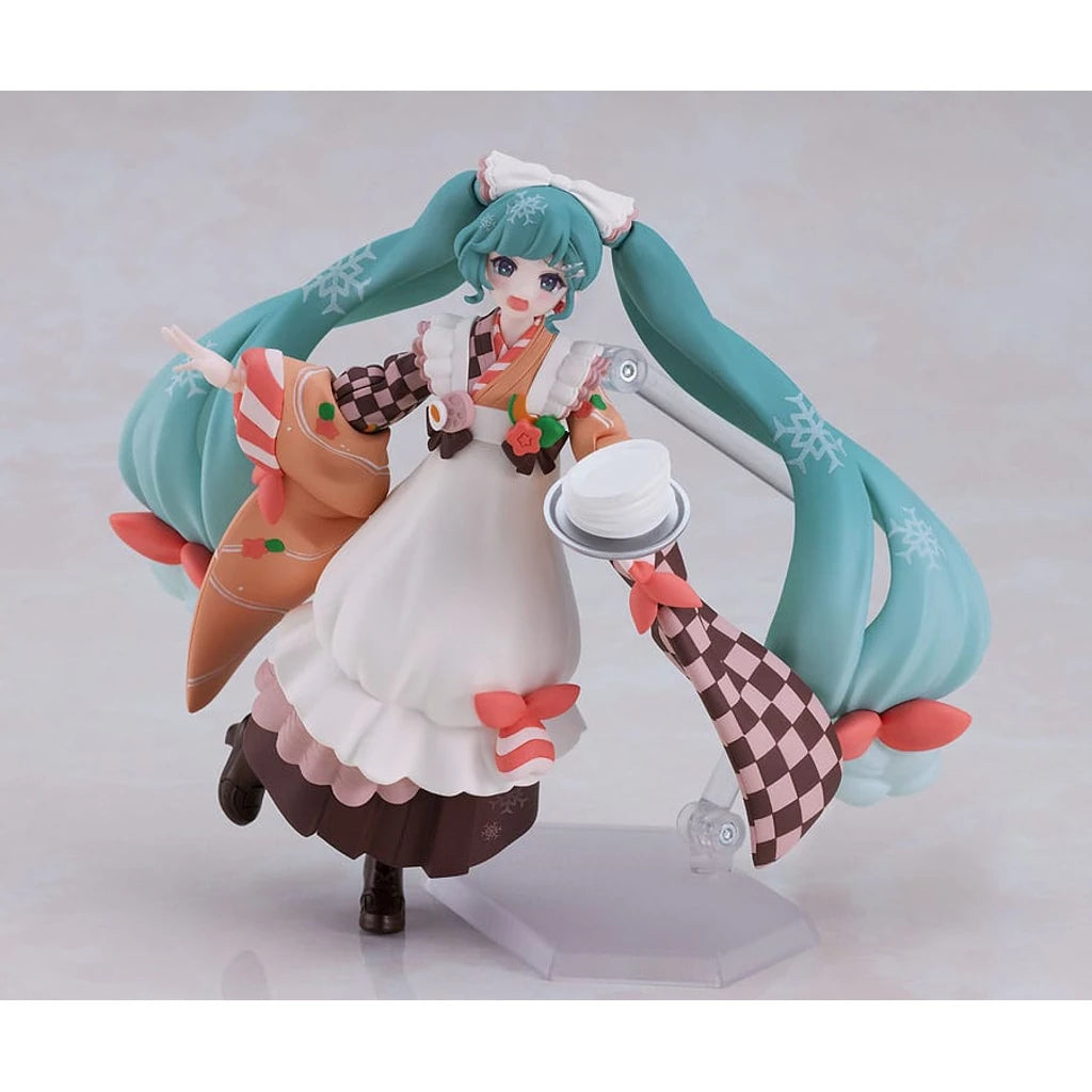 Character Vocal Series 01: Hatsune Miku Figma Action Figure Snow Miku: Winter Delicacy Ver. 14 cm