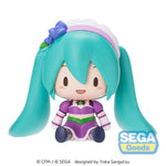 Character Vocal Series 01: Hatsune Miku Fuwa Petit Chibi Figure Hatsune Miku x Love and Berry Dress Up and Dance! Sparkly Purple 8 cm
