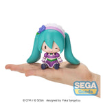 Character Vocal Series 01: Hatsune Miku Fuwa Petit Chibi Figure Hatsune Miku x Love and Berry Dress Up and Dance! Sparkly Purple 8 cm