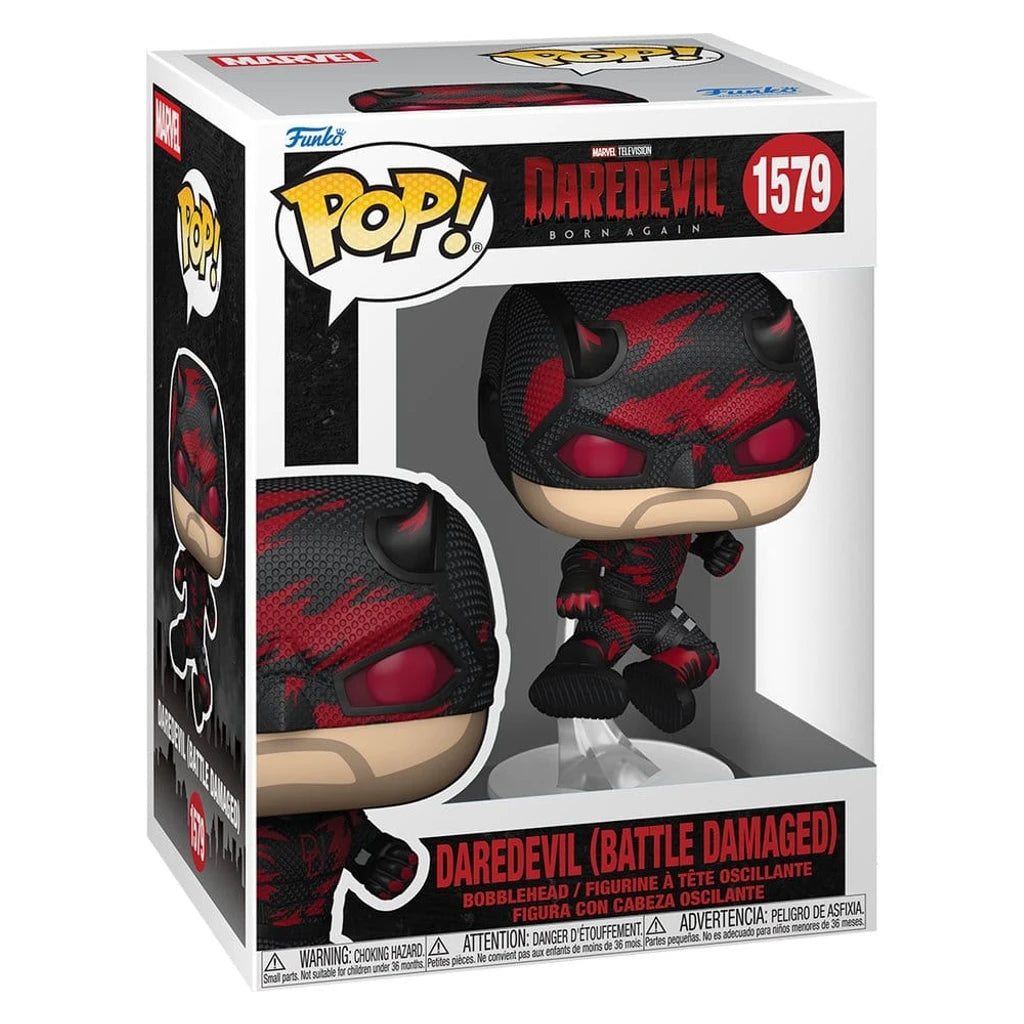 Daredevil: Born Again POP! Marvel Vinyl Figure Daredevil (Battle Damaged) 9 cm
