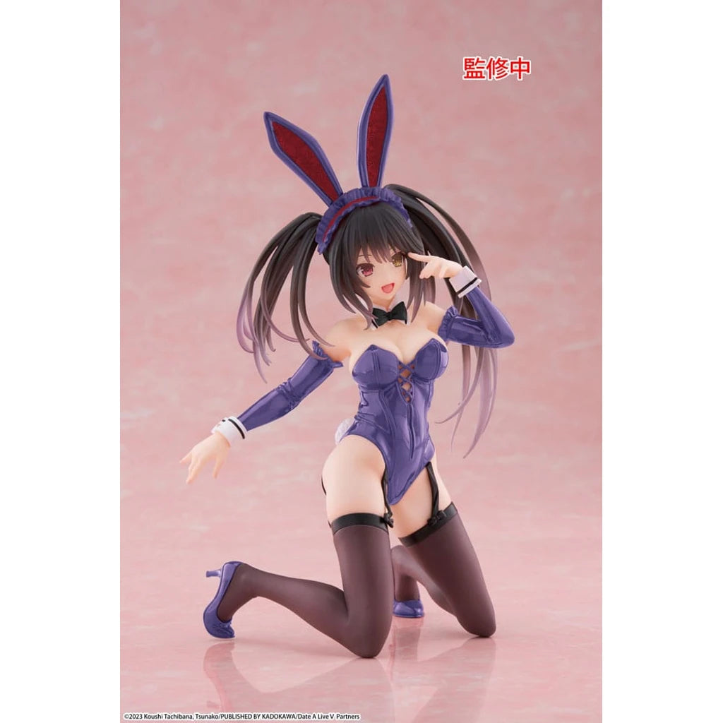 Date A Live V PVC Statue Desktop Cute Figure Kurumi Tokisaki Bunny Ver. Renewal 13 cm