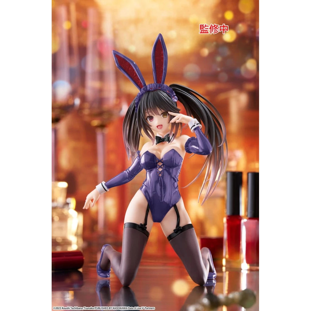 Date A Live V PVC Statue Desktop Cute Figure Kurumi Tokisaki Bunny Ver. Renewal 13 cm