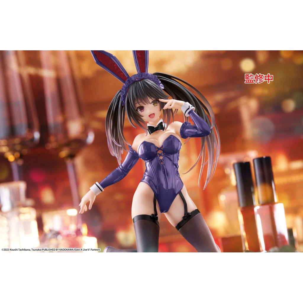 Date A Live V PVC Statue Desktop Cute Figure Kurumi Tokisaki Bunny Ver. Renewal 13 cm