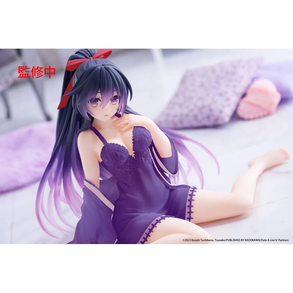 Date A Live V PVC Statue Desktop Cute Figure Tohka Yatogami Nightwear Ver. Renewal 13 cm