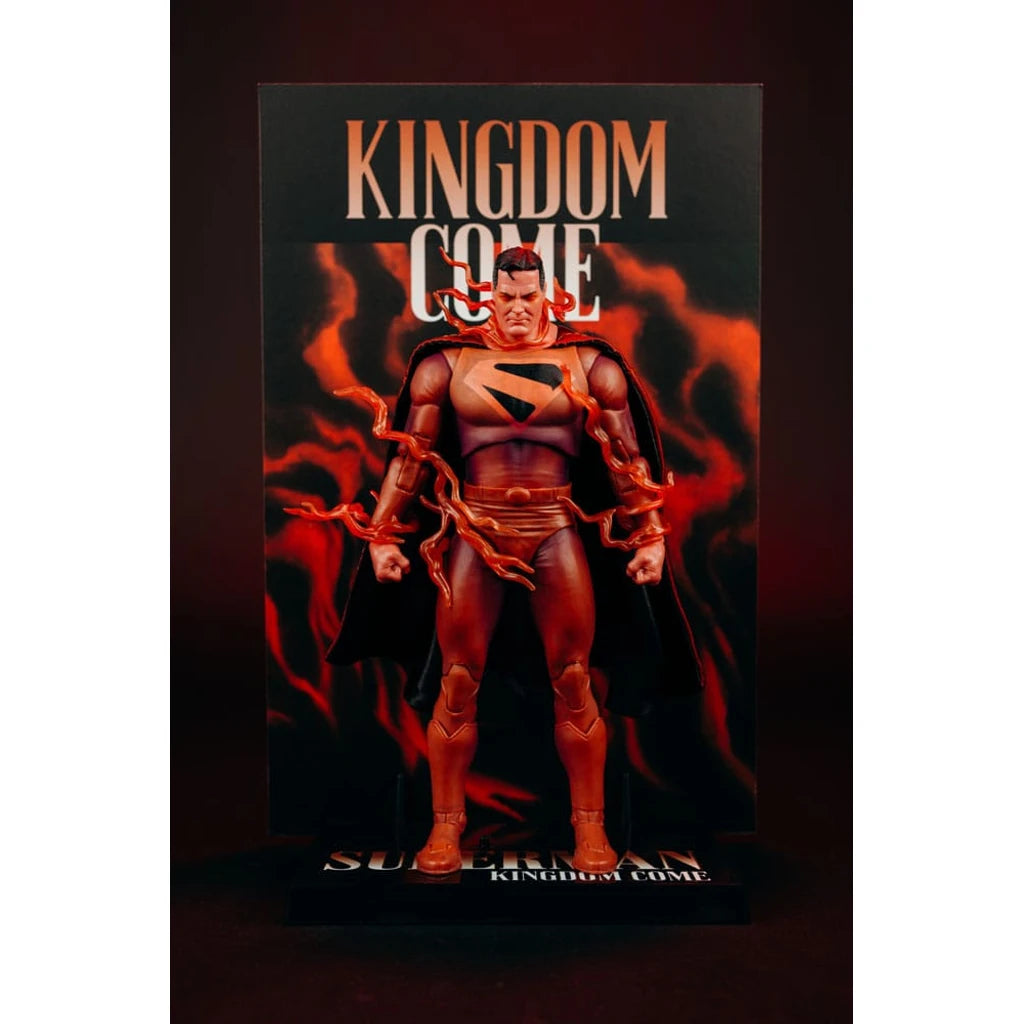 DC Multiverse McFarlane Cover Recreations Action Figure Superman (Kingdom Come) (Gold Label) 18 cm