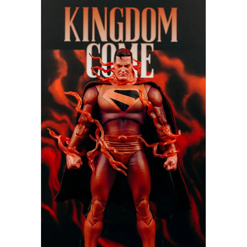 DC Multiverse McFarlane Cover Recreations Action Figure Superman (Kingdom Come) (Gold Label) 18 cm