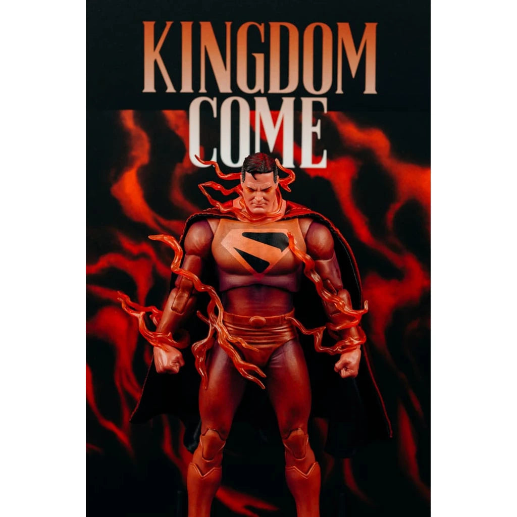 DC Multiverse McFarlane Cover Recreations Action Figure Superman (Kingdom Come) (Gold Label) 18 cm