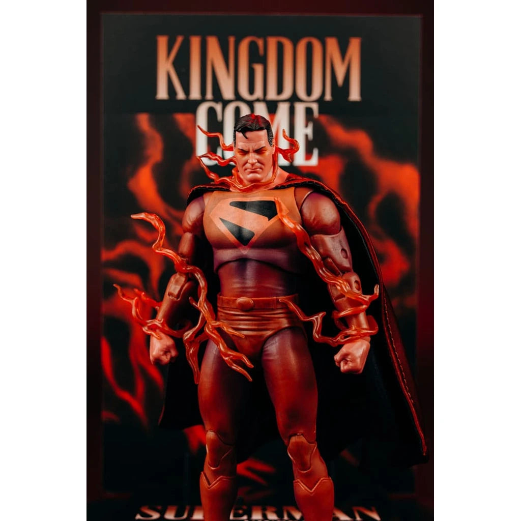 DC Multiverse McFarlane Cover Recreations Action Figure Superman (Kingdom Come) (Gold Label) 18 cm