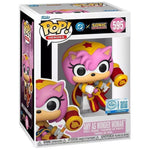 DC x Sonic the Hedgehog POP! Heroes Vinyl Figure Amy as Wonder Woman 9 cm