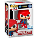 DC x Sonic the Hedgehog POP! Heroes Vinyl Figure Knuckles as Superman 9 cm