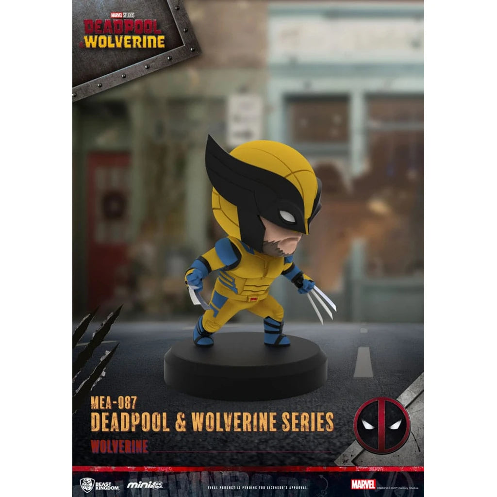 Deadpool 3 Deadpool & Wolverine Series Mini Egg Attack Figures 8 cm
