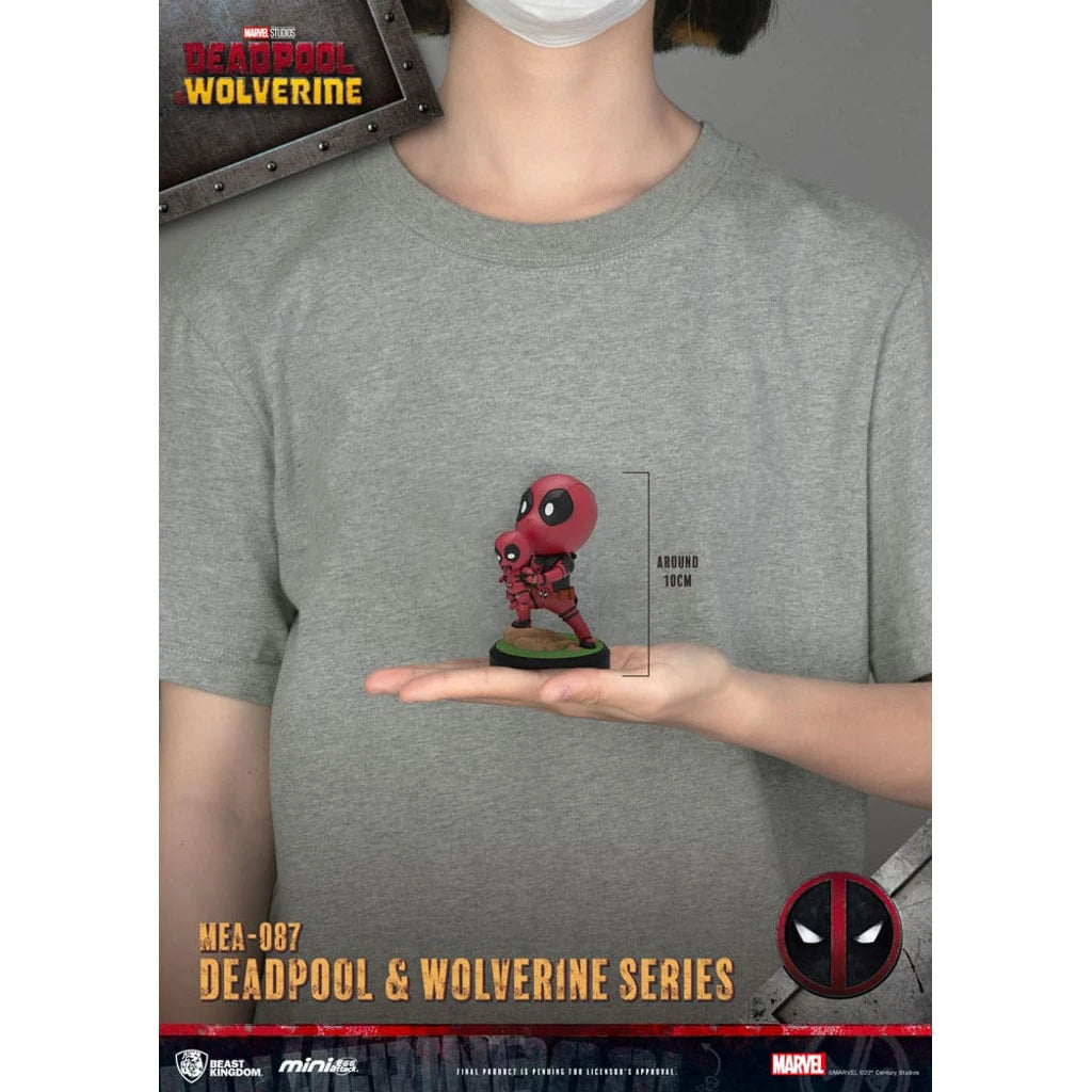 Deadpool 3 Deadpool & Wolverine Series Mini Egg Attack Figures 8 cm