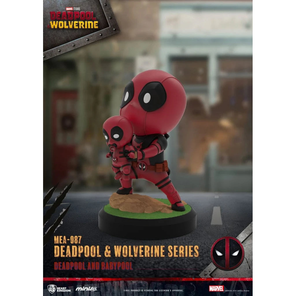Deadpool 3 Deadpool & Wolverine Series Mini Egg Attack Figures 8 cm