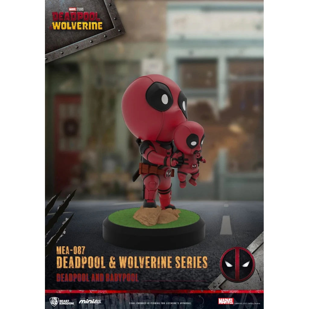 Deadpool 3 Deadpool & Wolverine Series Mini Egg Attack Figures 8 cm